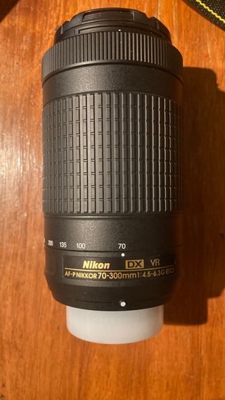 Cámara Nikon D3500 + 2 Objetivos + Tarjeta SD