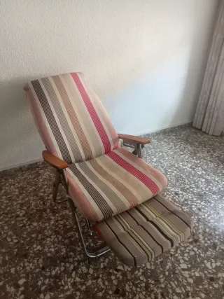 Hamaca Plegable Multicolor Metal Madera