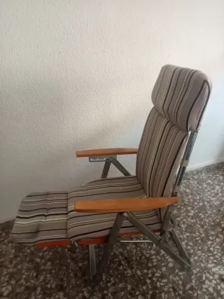 Hamaca Plegable Multicolor Metal Madera