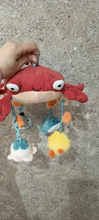 Móvil Cuna Jirafa y Cangrejo