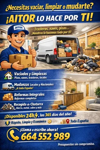 Vaciados y mudanzas Aitor