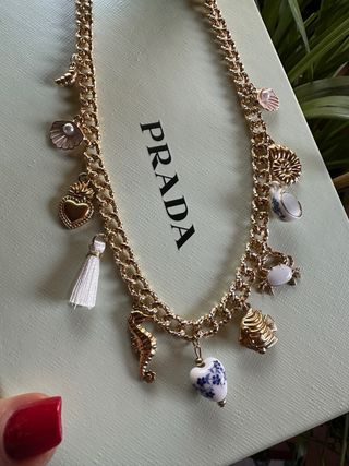 Collana con ciondoli mare