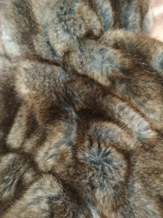 Pelliccia ecologica simil cincillà