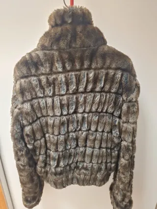 Pelliccia ecologica simil cincillà