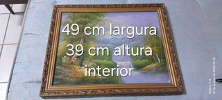 Quadro Decorativo Paisagem com Cascata