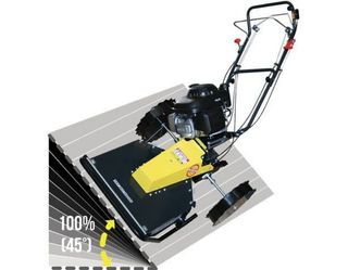 Desbrozadora sobre rueda con sistema Swing