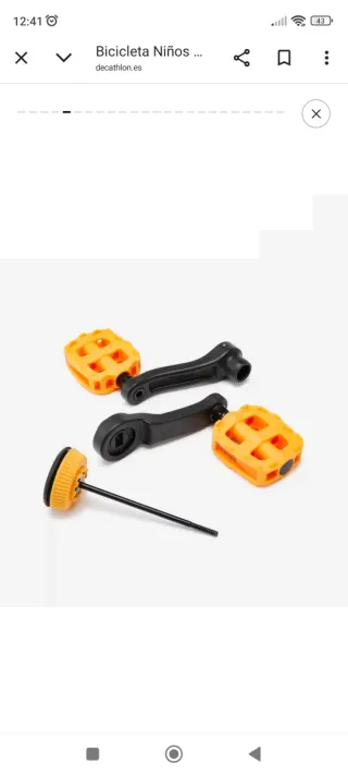 Bicicleta B'TWIN 14 3-5 años