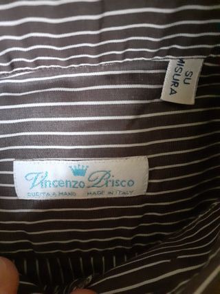 Vincenzo Prisco - Camicia cucita a mano su misura