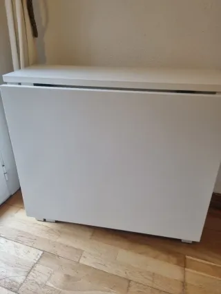 Mesa abatible blanca Ikea Norden