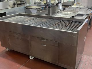 Barbacoa para Carbón 2 Metros