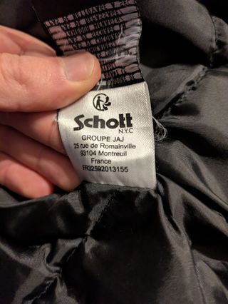 Bomber Schott Taglia M