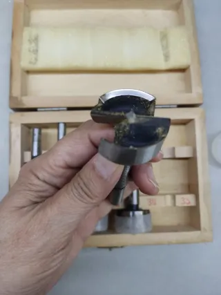 Set 5 Brocas Forstner Madera