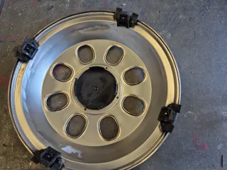 Una sóla unidad. Tapa cubos camión cromada