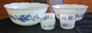 2 Ensaladeras distintos tamaños. Arcopal Kalinka