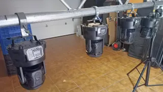 4 WASH LED 7x18W RGBWA+UV