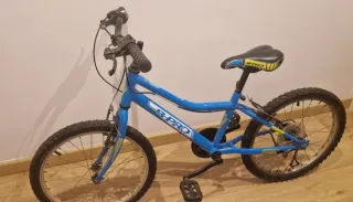 Bicicleta infantil B-PRO azul 8-10 años