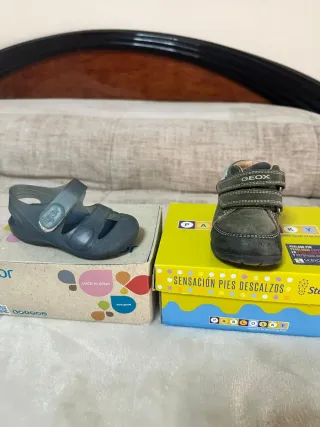 Sandalias Igor y Zapatillas Bebé Geox