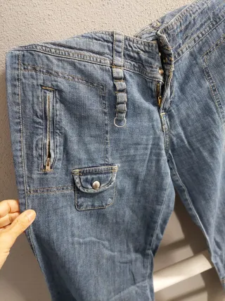 Pantalones bombachos vaqueros