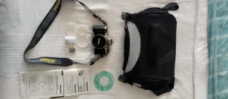 Cámara Réflex Analógica Nikon F65 + Objetivo 28-80