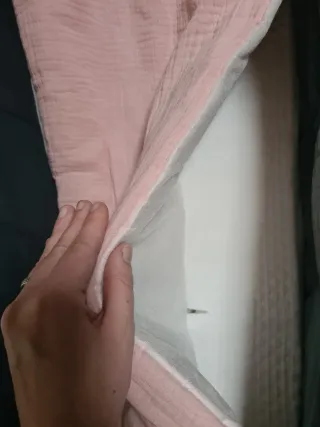 Funda universal para capazo rosa