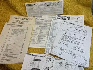 Documentación antigua Scalextric