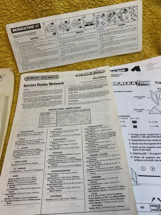 Documentación antigua Scalextric