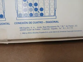 Conecta 4 MB Juego 1982 Nuevo