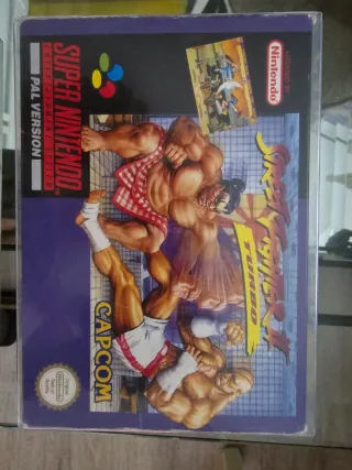 Street Fighter II Turbo SNES PAL