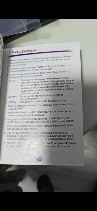 Street Fighter II Turbo SNES PAL