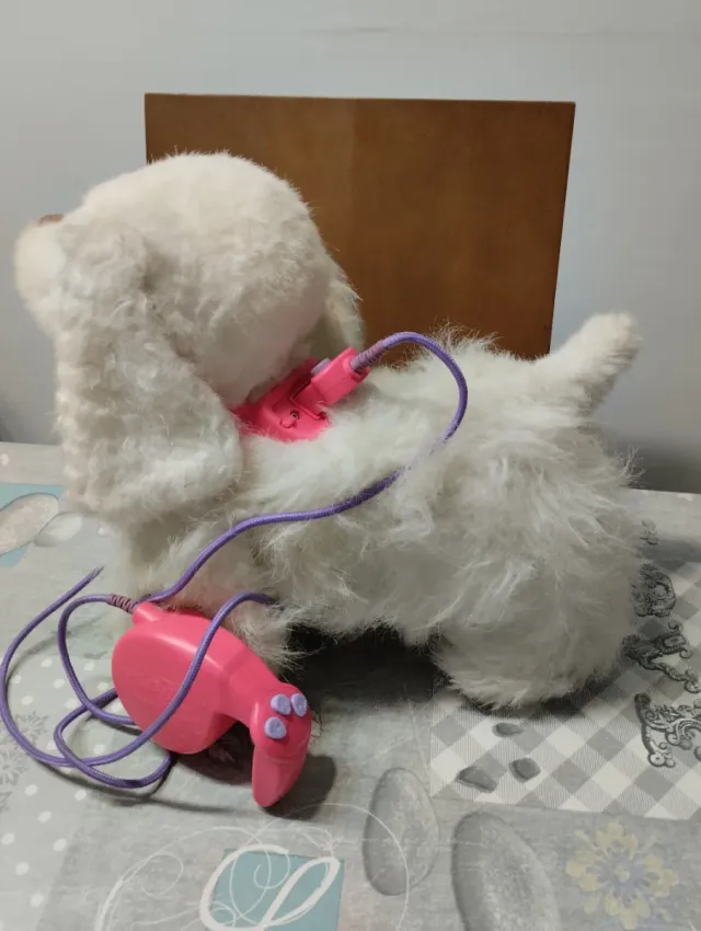 Perrito eléctrico que camina