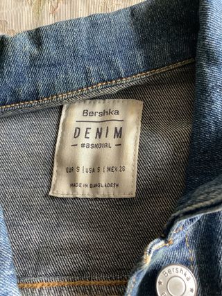 Chaqueta vaquera azul