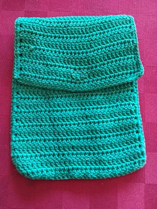 N. 2 Pochette Fatte a Mano Uncinetto