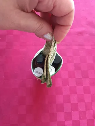 N. 2 Pochette Fatte a Mano Uncinetto