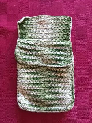 N. 2 Pochette Fatte a Mano Uncinetto