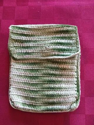 N. 2 Pochette Fatte a Mano Uncinetto