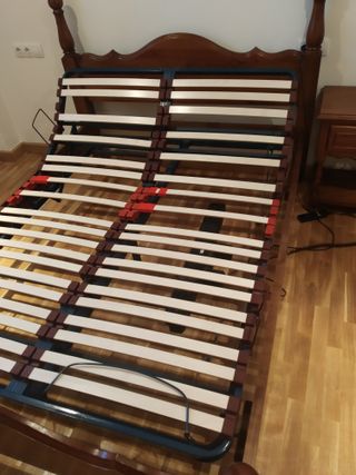 Cama articulada madera maciza