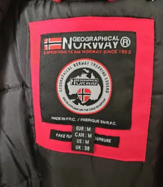 Chaqueta Geographical Norway Roja