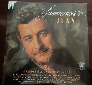 Vinilo Juan Pardo - 24 Grandes Éxitos