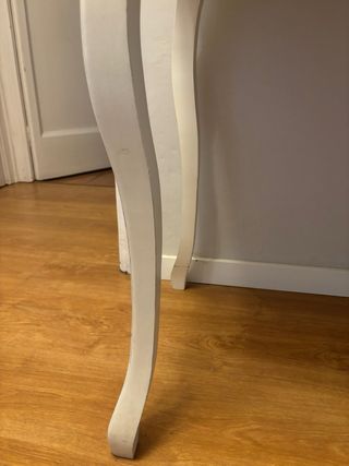 Mueble consola entrada recibidor madera y metal