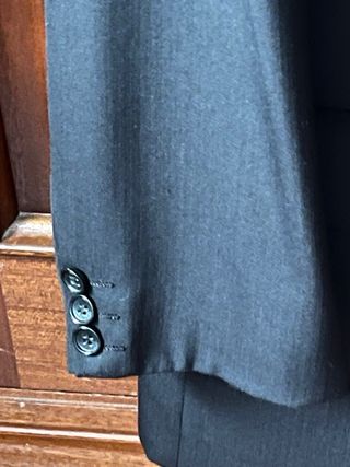 Traje Americana y Pantalón Negro Chico