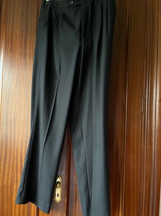 Traje Americana y Pantalón Negro Chico