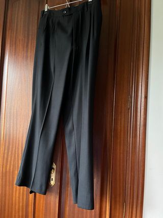 Traje Americana y Pantalón Negro Chico