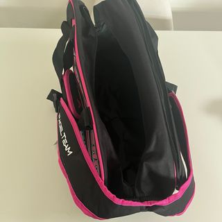 Paletero Drop Shot Negro y Rosa.