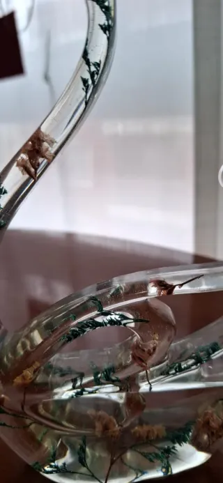 Figura Cisne con flores