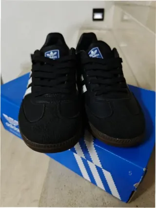 Adidas Samba OG Negro Goma Talla 40.5