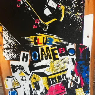 club homeboy vintage skateboard oldschool og