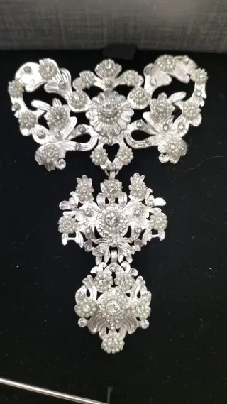 Aderezo Labradora Trajes Regionales plateado