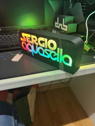 PERSONALIZACION DE CARTELES LED