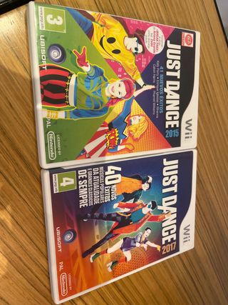 Just Dance Wii 2015 y 2017