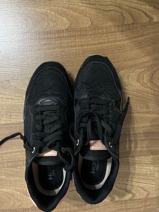 Zapatillas Hoff Negras y Rosas